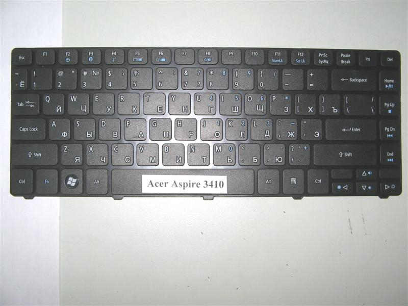Клавиатура для ноутбука Acer Aspire 3410, 3410T, 3410G, 3810, 3810T, 4235, 4240, 4410, 4535, 4535G, 4540, 4736, 4736G, 4736Z, 4740, 4741, 4741G 4741Z, 4810, 4810T, Acer Emachines D640