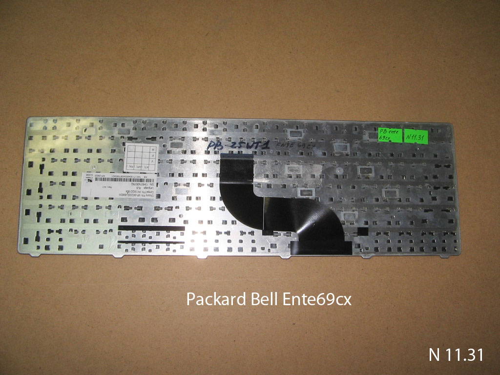 Клавиатура для ноутбука Packard Bell Ente69cx 