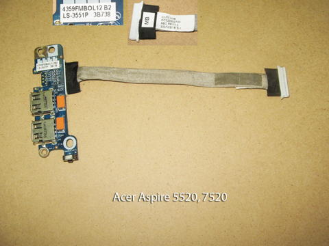    USB  -    Acer Aspire 5520 7520.  