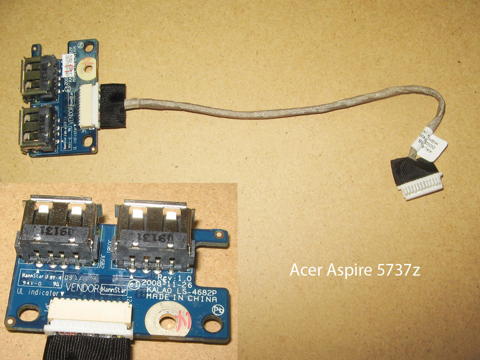     USB    Acer Aspire 5737z.  