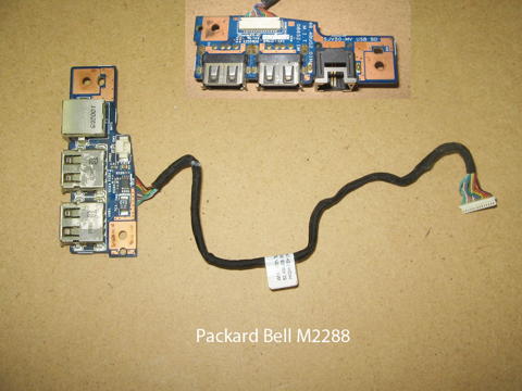    USB        Packard Bell M2288 TJ61 TJ64 TJ65 TJ66.  