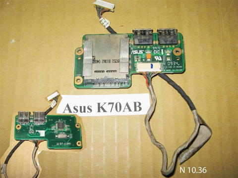     USB  Card Reader    Asus K70AB, Asus X66ic.  