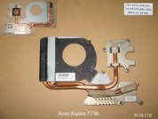 Радиатор (термотрубка) для ноутбука Acer Aspire 7736. УВЕЛИЧИТЬ.